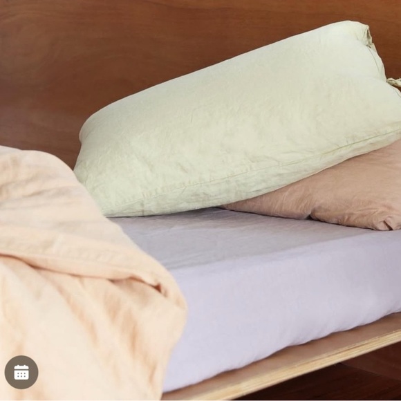 Summer and Storm 100% stone washed linen bedding set - Picture 1 of 8